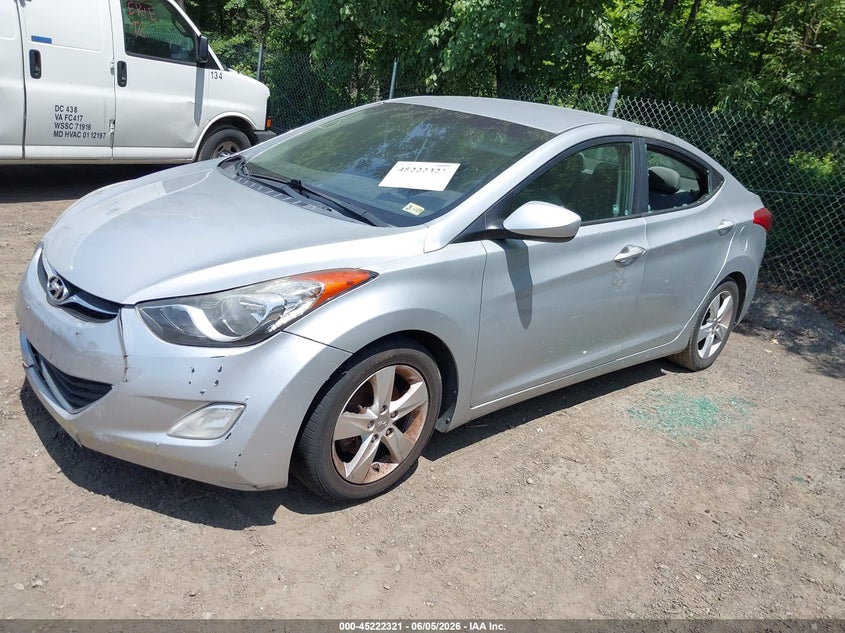 Vin: 5npdh4ae6dh327894, lot: 45720082, hyundai elantra gls 20132