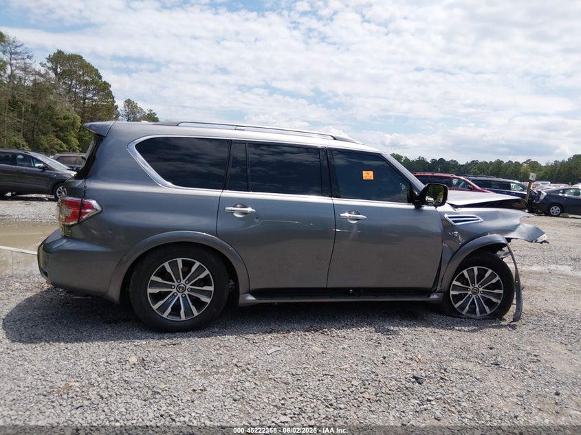 2017 Nissan Armada Sl VIN: JN8AY2ND6H9003176 Lot: 45222356