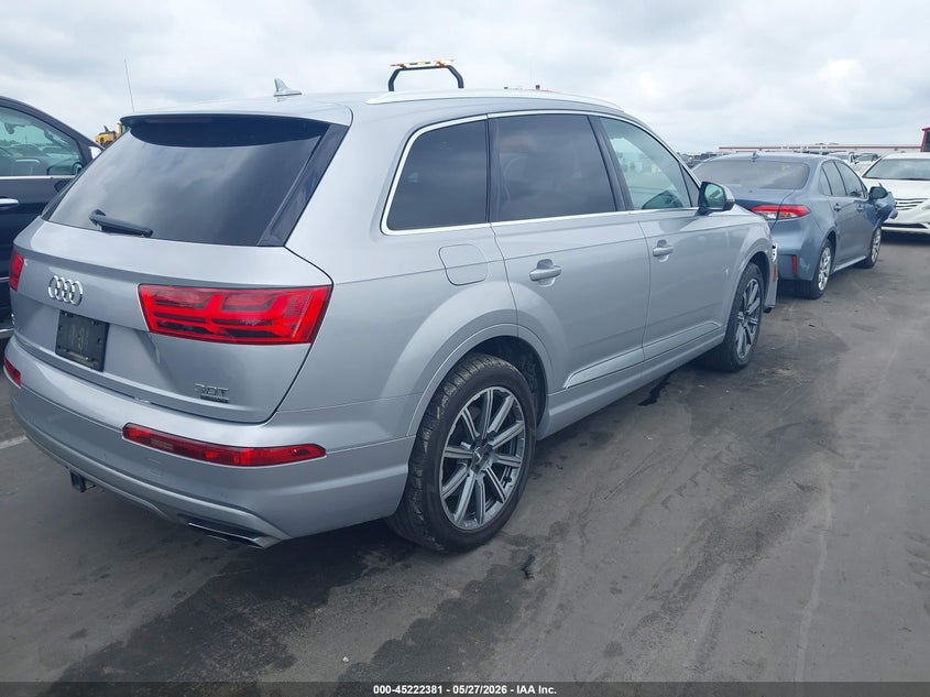 Vin: wa1laaf7xhd006424, lot: 45720142, audi q7 3.0t premium 20174