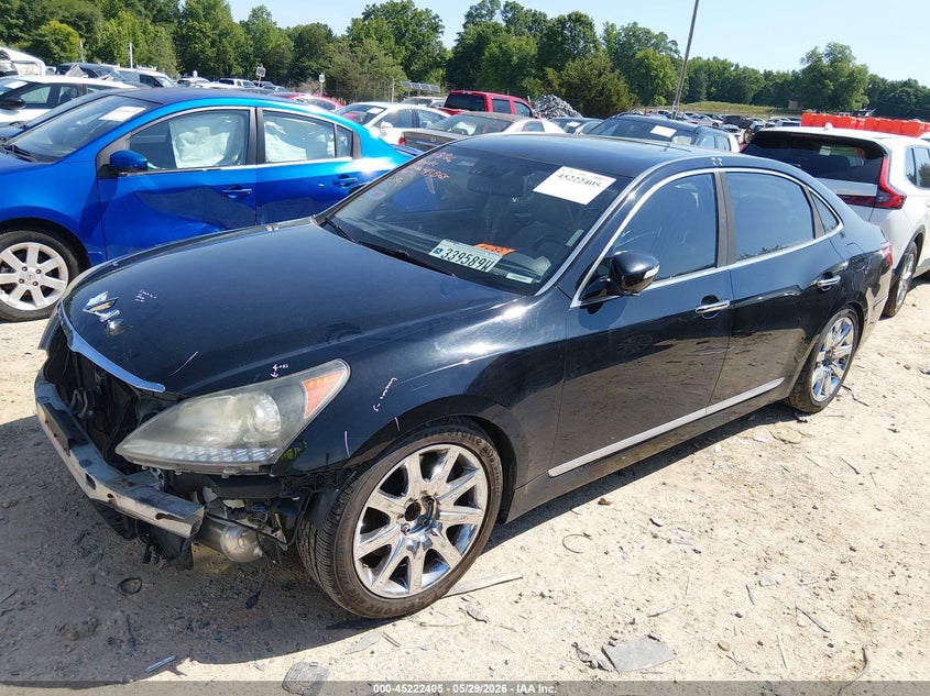 Vin: kmhgh4jh4cu045311, lot: 45720166, hyundai equus ultimate 20122