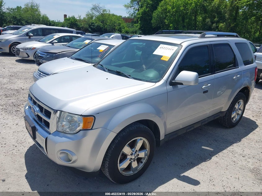 Vin: 1fmcu0eg5bkc02990, lot: 45720180, ford escape limited 20112