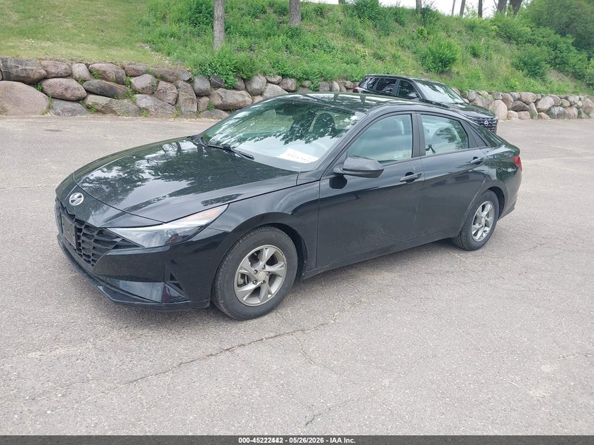 2021 Hyundai Elantra Se 5NPLL4AG2MH050916 photo 1