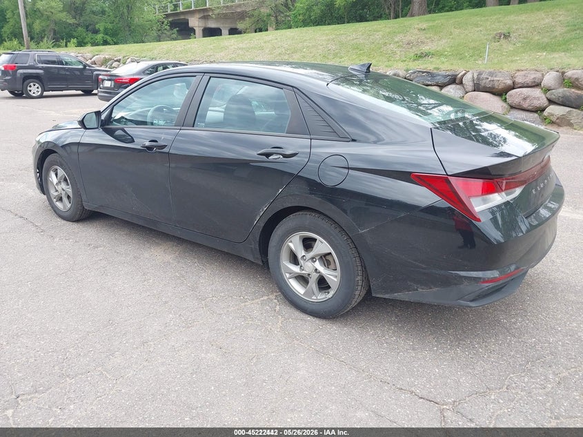 VIN 5NPLL4AG2MH050916 2021 HYUNDAI ELANTRA SE