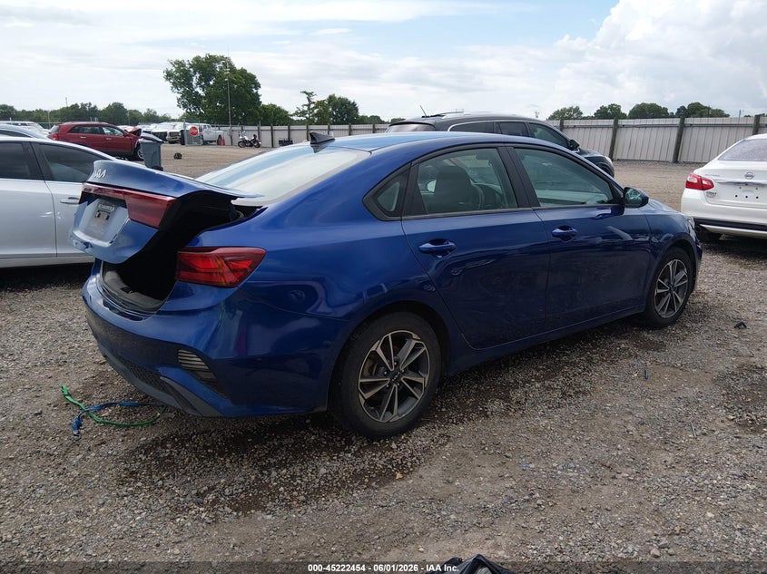 Vin: 3kpf24ad7ne449770, lot: 45720215, kia forte lxs 20224