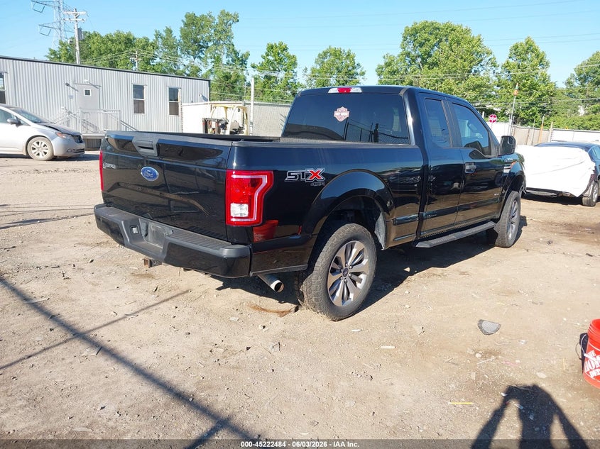 Vin: 1ftex1ep5hfc19171, lot: 45720245, ford f-150 xl 20174