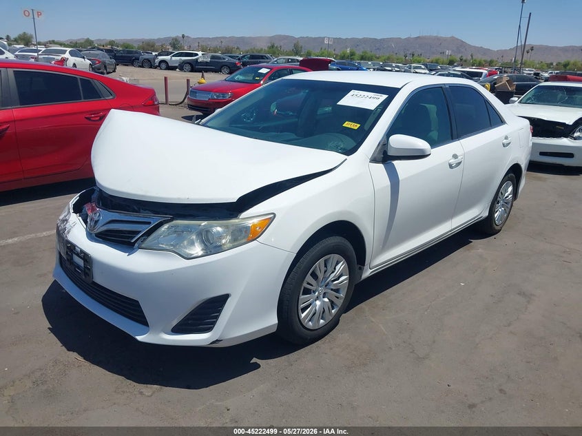 2012 Toyota Camry Le 4T1BF1FK7CU523482 photo 1