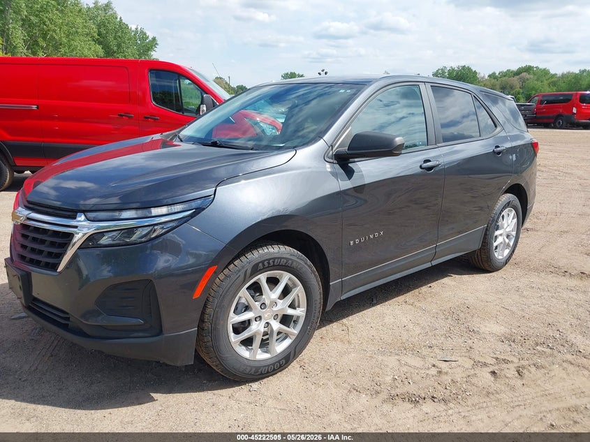 2022 Chevrolet Equinox Awd Ls 3GNAXSEV3NS103808 photo 1