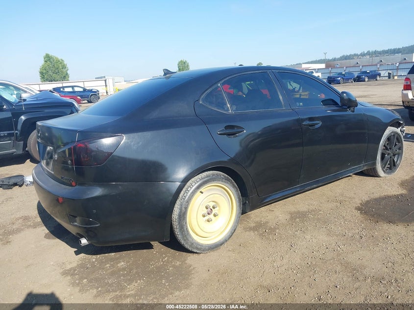 LEXUS IS 250 2008 VIN JTHBK262X82073897