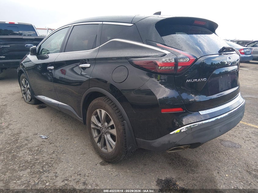 Vin: 5n1az2as6nc121963, lot: 45720280, nissan murano s intelligent awd 20223