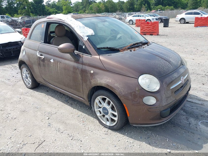 2012 FIAT 500C auction photo 1