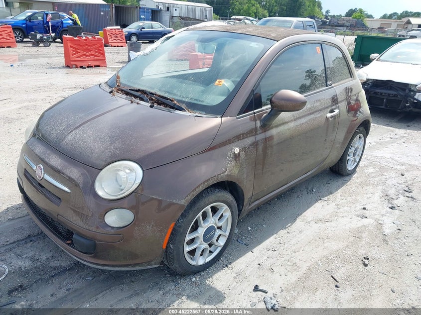 2012 FIAT 500C auction photo 2