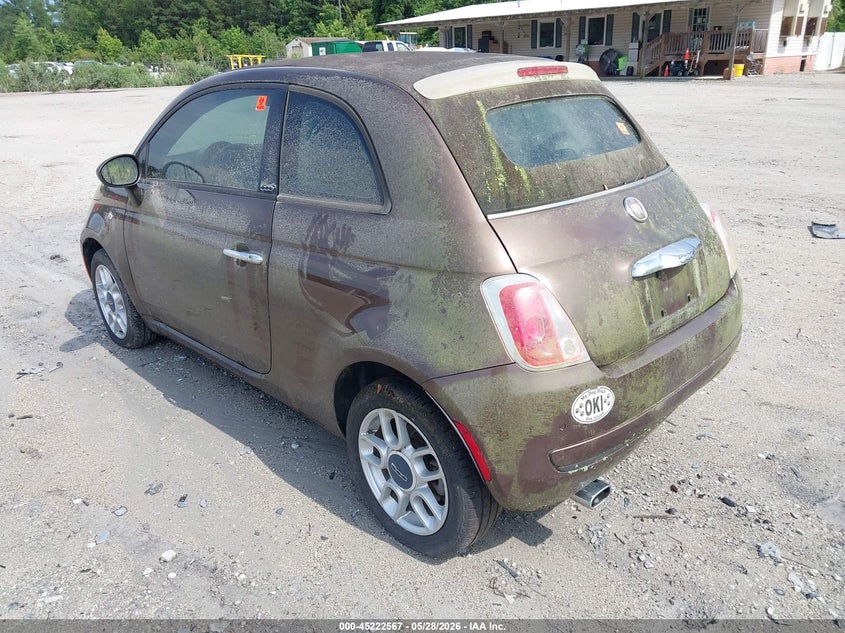 2012 FIAT 500C auction photo 3