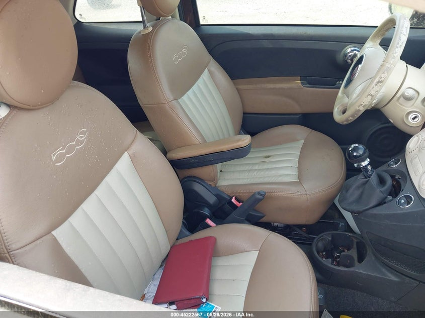 2012 FIAT 500C auction photo 5