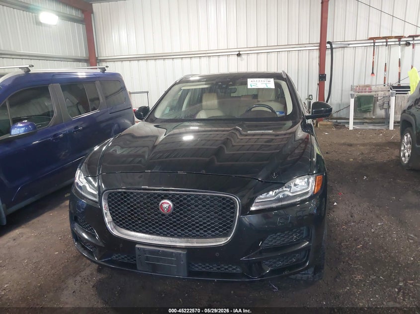 2020 Jaguar F-Pace Portfolio P300 Awd Automatic VIN: SADCN2GX2LA645376 Lot: 45222570