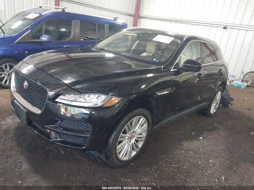 Vin: sadcn2gx2la645376, lot: 45720331, jaguar f-pace portfolio p300 awd automatic 20202