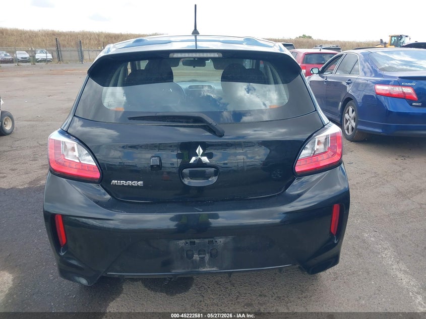 2021 Mitsubishi Mirage Carbonite Edition/Es/Le VIN: ML32AUHJ8MH012739 Lot: 45222581