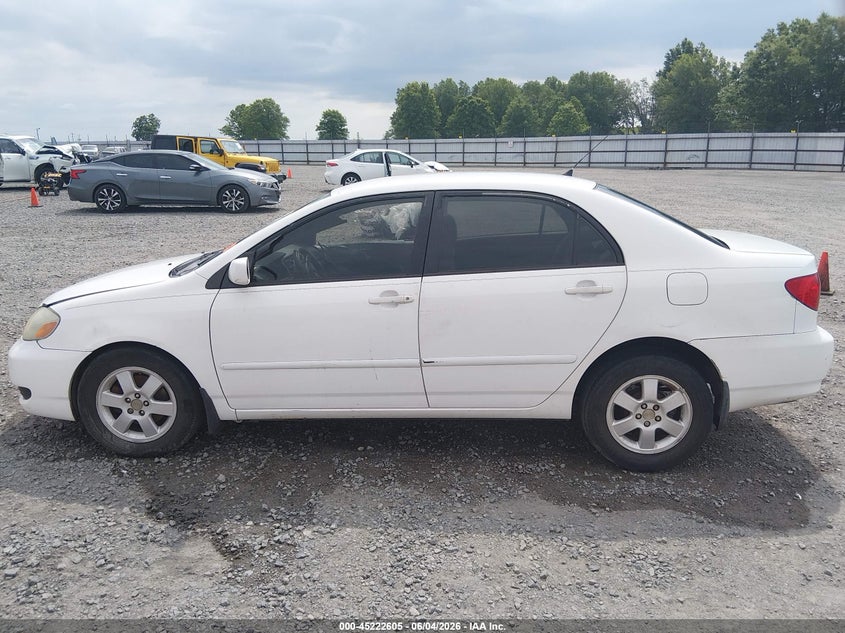 2005 TOYOTA COROLLA SEDAN 1.8L I-4 DOHC, VVT, 130HP