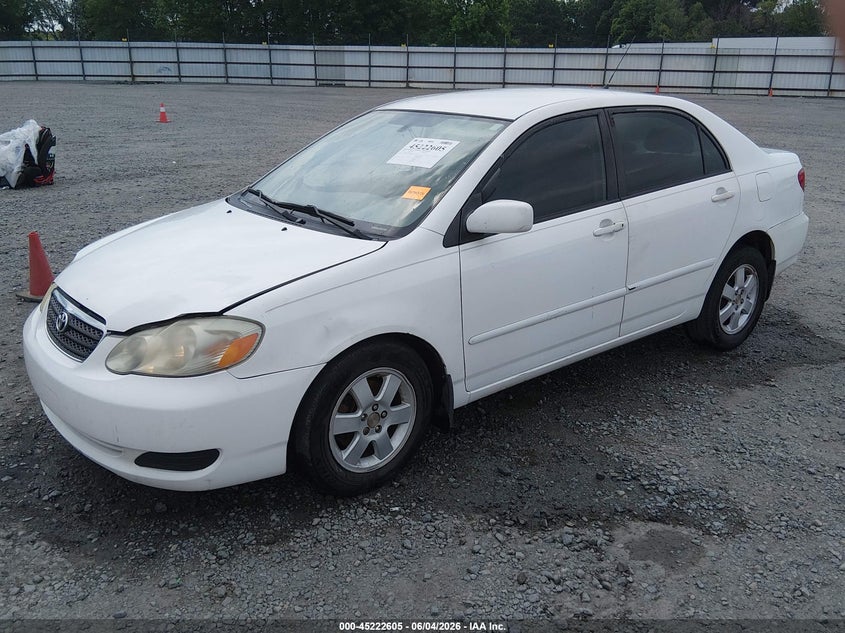 2005 TOYOTA COROLLA SEDAN 1.8L I-4 DOHC, VVT, 130HP
