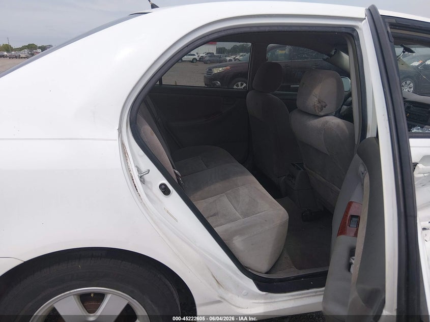 2005 TOYOTA COROLLA SEDAN 1.8L I-4 DOHC, VVT, 130HP