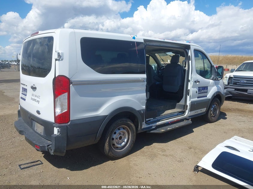 Vin: 1fmzk1ym1kka25572, lot: 45720382, ford transit-150 xl 20194