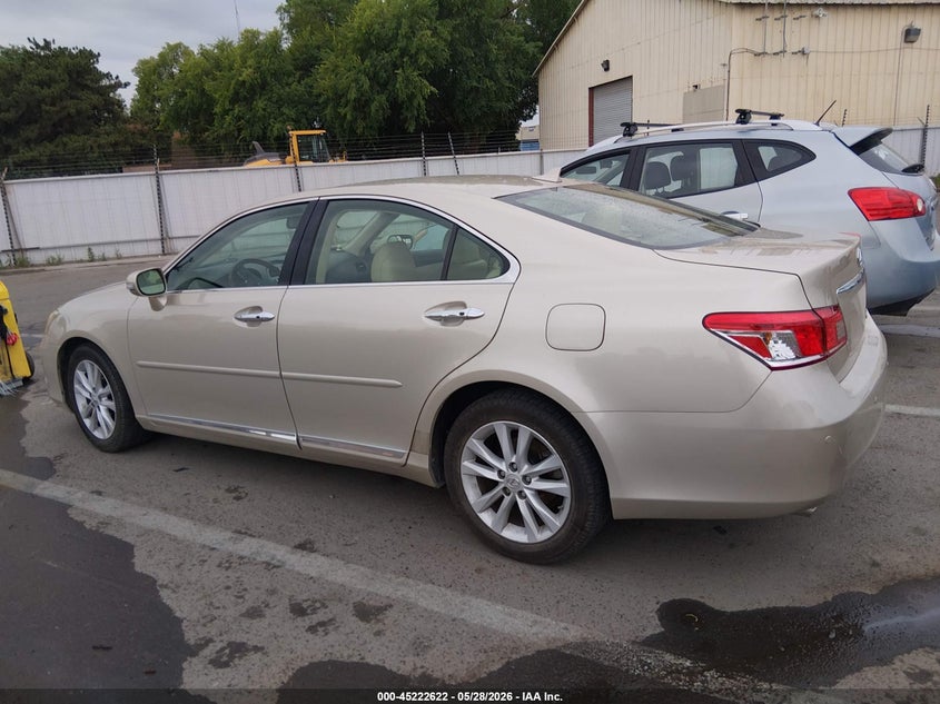 2012 Lexus ES 3.5 Es 350 gold Lot 111045222622 Vin JTHBK1EG8C2486451