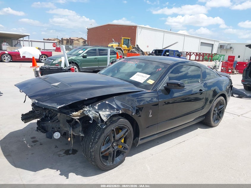 Vin: 1zvbp8js3a5160622, lot: 45720384, ford shelby gt500 20102