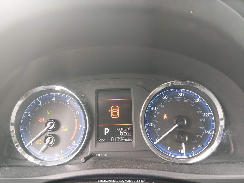 VIN 2T1BURHE9HC845626 2017 TOYOTA COROLLA LE