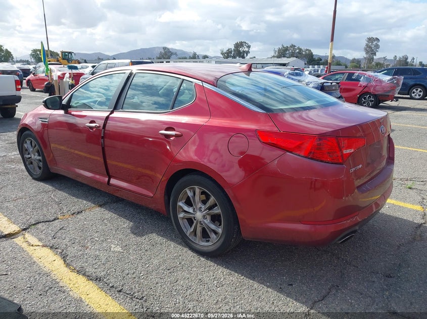 Vin: 5xxgm4a73dg171173, lot: 45720430, kia optima lx 20133