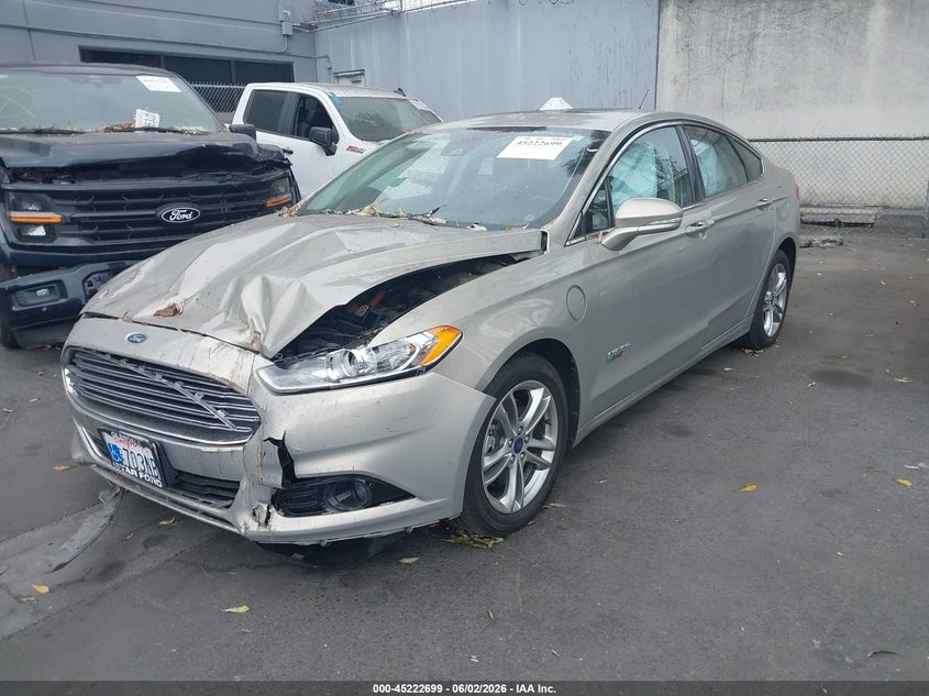 Vin: 3fa6p0suxfr105231, lot: 45720460, ford fusion energi titanium 20152