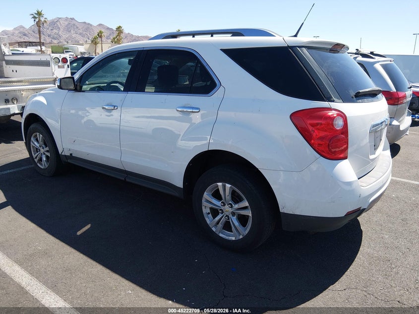 2011 Chevrolet Equinox 2.4 2Lt white Lot 111045222709 Vin 2GNALPEC2B1300757