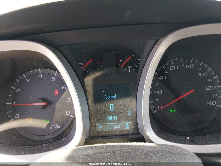 2011 Chevrolet Equinox 2.4 2Lt white Lot 111045222709 Vin 2GNALPEC2B1300757