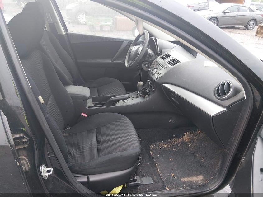 2012 Mazda 3 2.0 I Sport black Lot 111045222714 Vin JM1BL1UF4C1501203