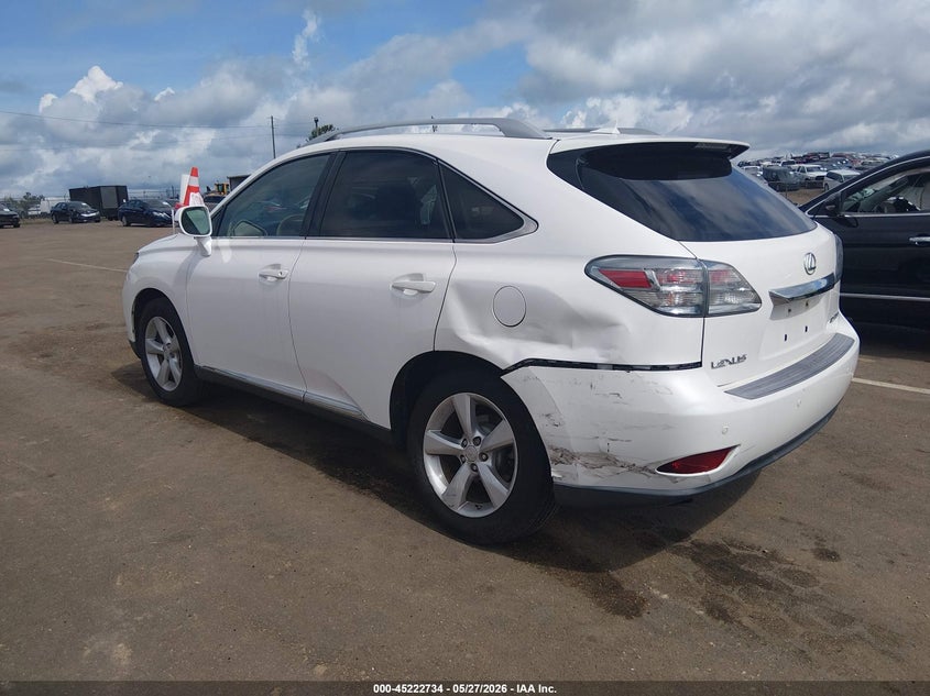 Vin: 2t2bk1ba2ac046415, lot: 45720495, lexus rx 350 20103