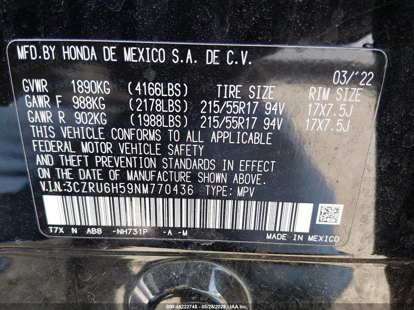 AtlanticExpress - Honda HR-V