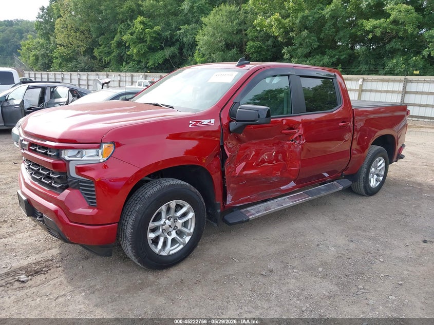 2023 Chevrolet Silverado 1500 4wd  Short Bed Rst 1GCUDEED0PZ170816 photo 1