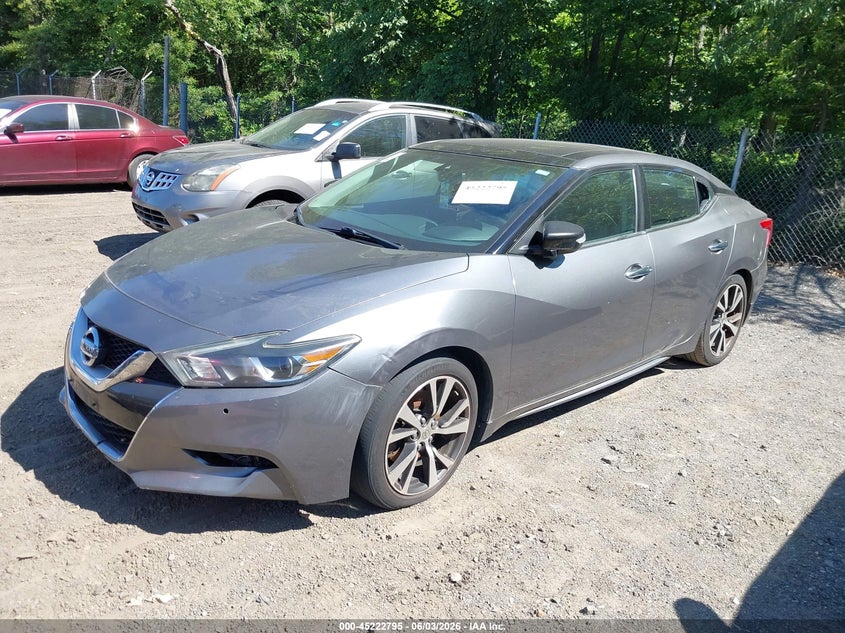 Vin: 1n4aa6ap8gc377397, lot: 45720556, nissan maxima 3.5 sl 20162