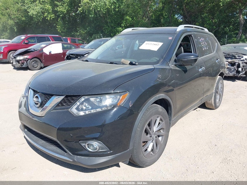 2016 Nissan Rogue Sl 5N1AT2MT9GC786011 photo 1