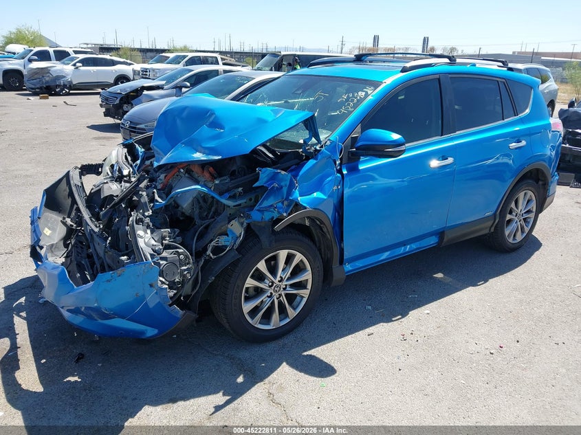 2018 Toyota Rav4 Hybrid Limited JTMDJREV3JD155725 photo 1