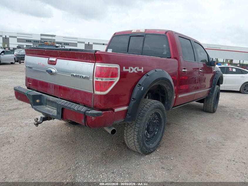 Vin: 1ftfw1et9dfc12075, lot: 45720599, ford f-150 platinum 20134