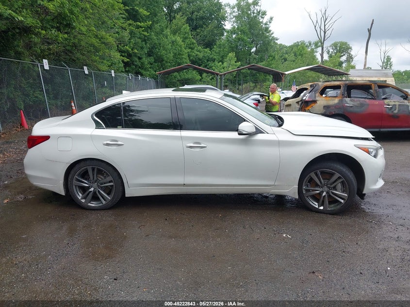 2014 Infiniti Q50 Sport VIN: JN1BV7AR4EM685641 Lot: 45222843