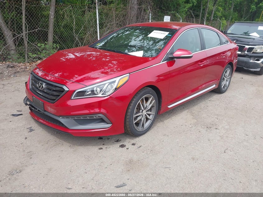 2017 HYUNDAI SONATA auction photo 2