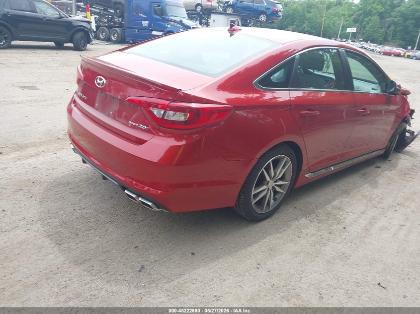 2017 HYUNDAI SONATA auction photo 4