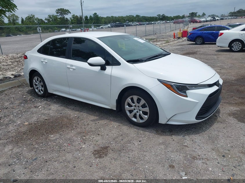 Vin: 5yfb4mde3sp329794, lot: 45720706, toyota corolla le 2025 img_1