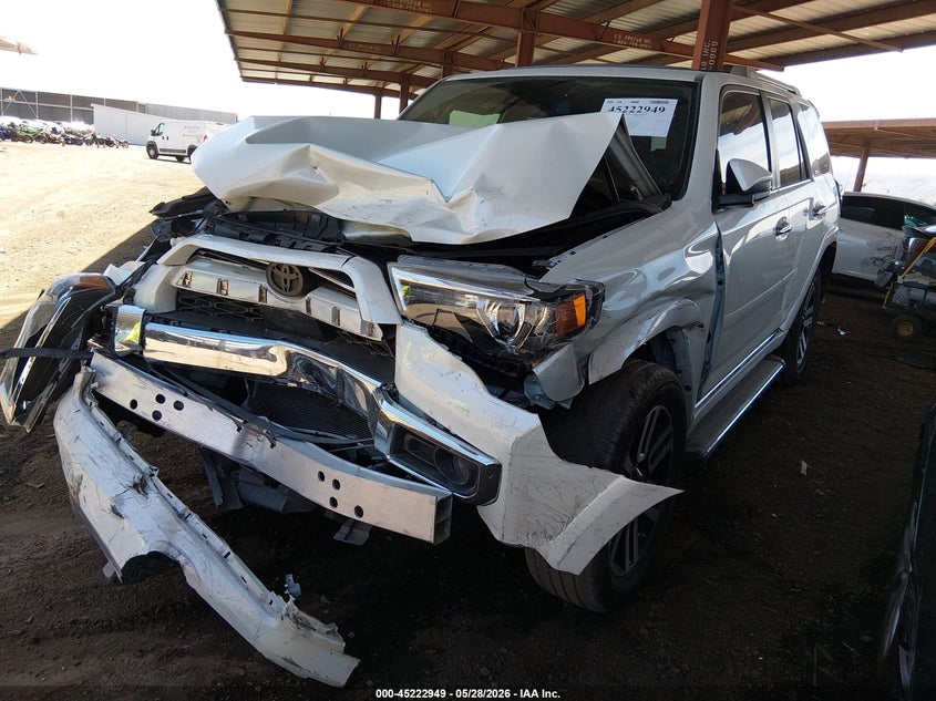 Vin: jteku5jr6m5957924, lot: 45720710, toyota 4runner limited 20212
