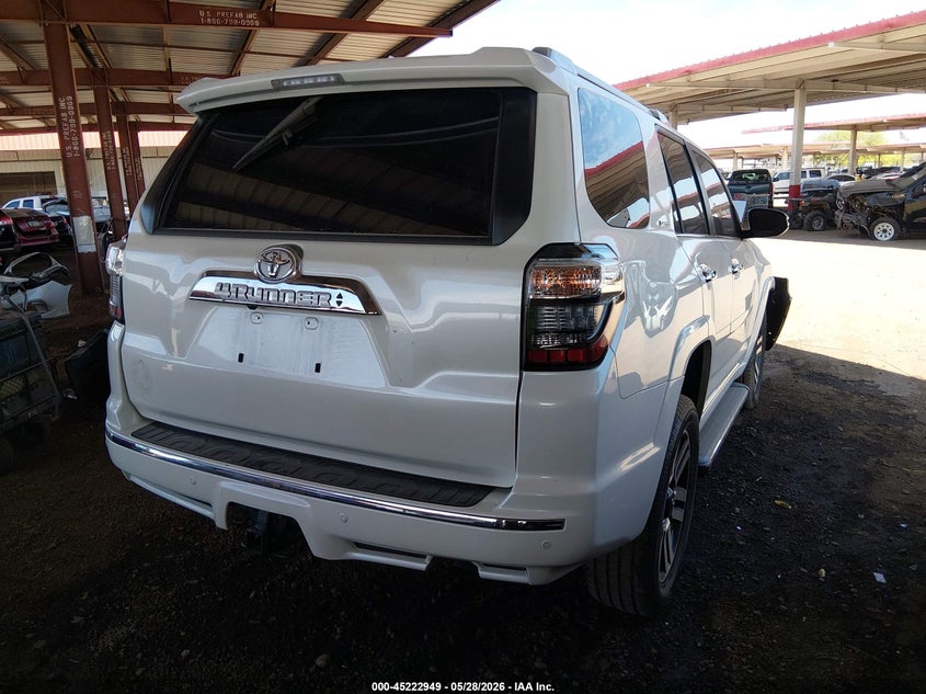 Vin: jteku5jr6m5957924, lot: 45720710, toyota 4runner limited 20214