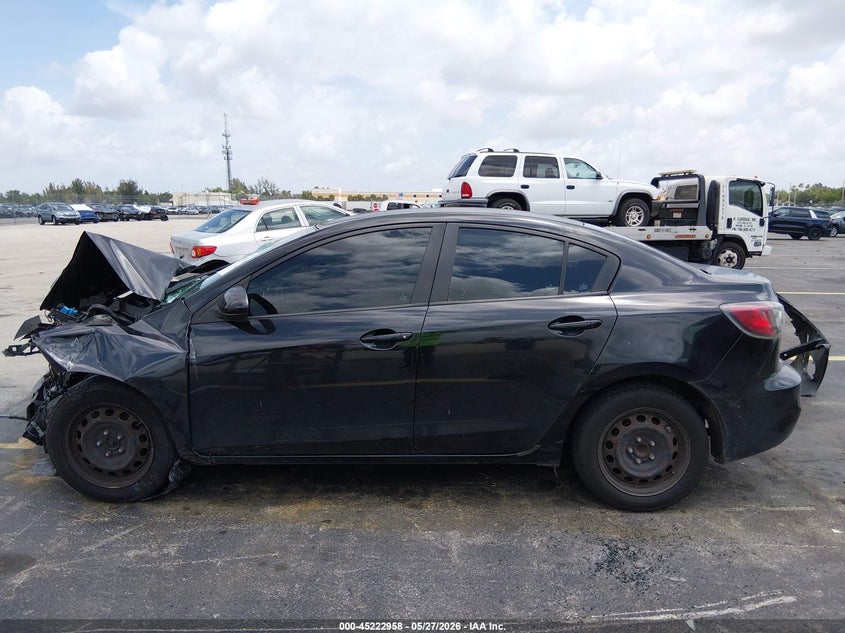 2013 MAZDA 3 SEDAN 2.0L I-4 DI, DOHC, VVT, 155HP