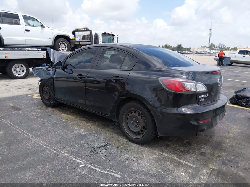 Vin: jm1bl1u70d1747773, lot: 45720719, mazda mazda3 i sport 20133