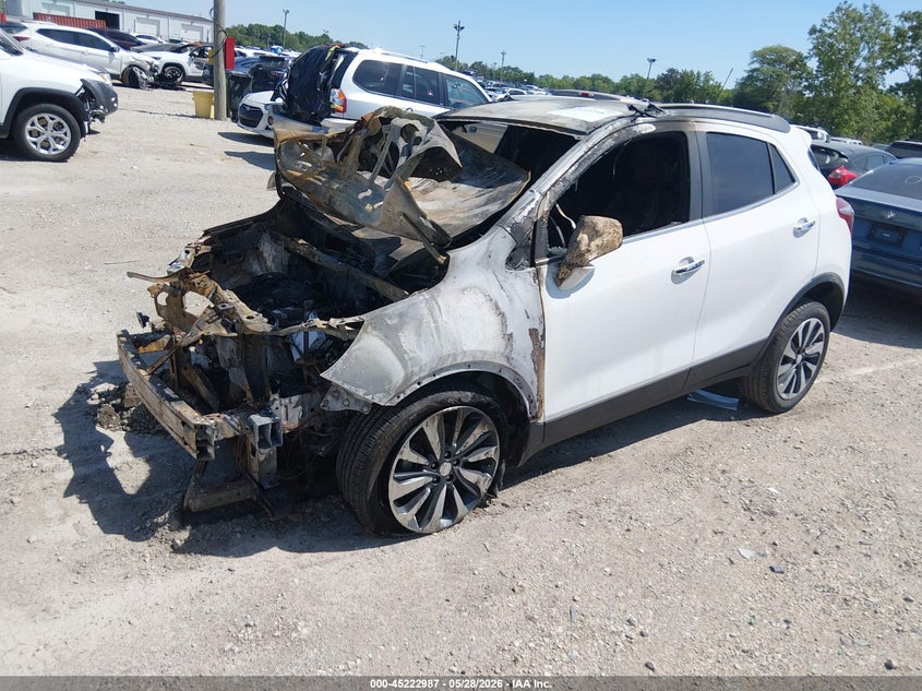 Vin: kl4cjesm5mb372574, lot: 45720748, buick encore awd preferred 20212