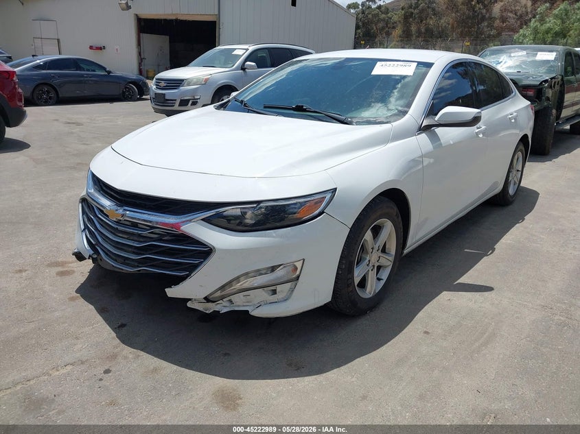 VIN 1G1ZD5ST3NF195038 2022 CHEVROLET MALIBU FWD LT