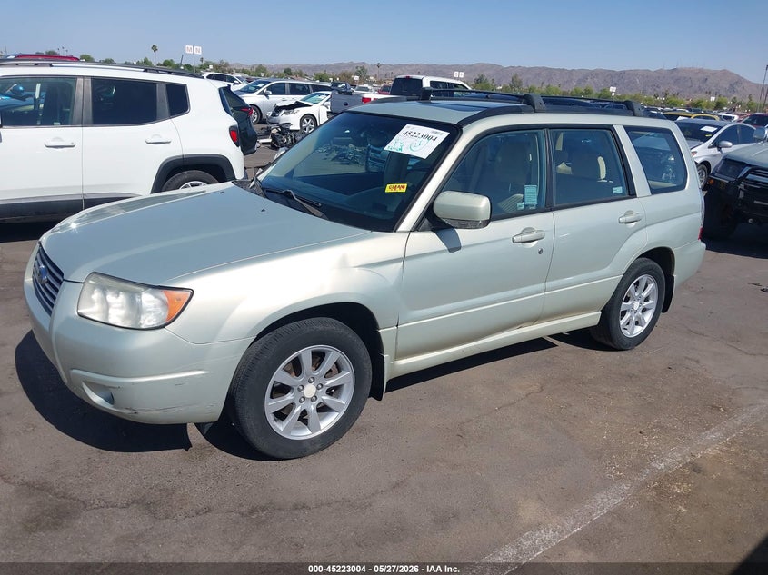 2006 Subaru Forester 2.5X VIN: JF1SG65696H742160 Lot: 45223004